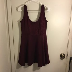 Black and Red Mini Dress by Forever 21